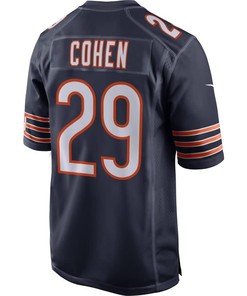 Tarik Cohen Chicago Bears Nfl Draft Game Jersey - Navy