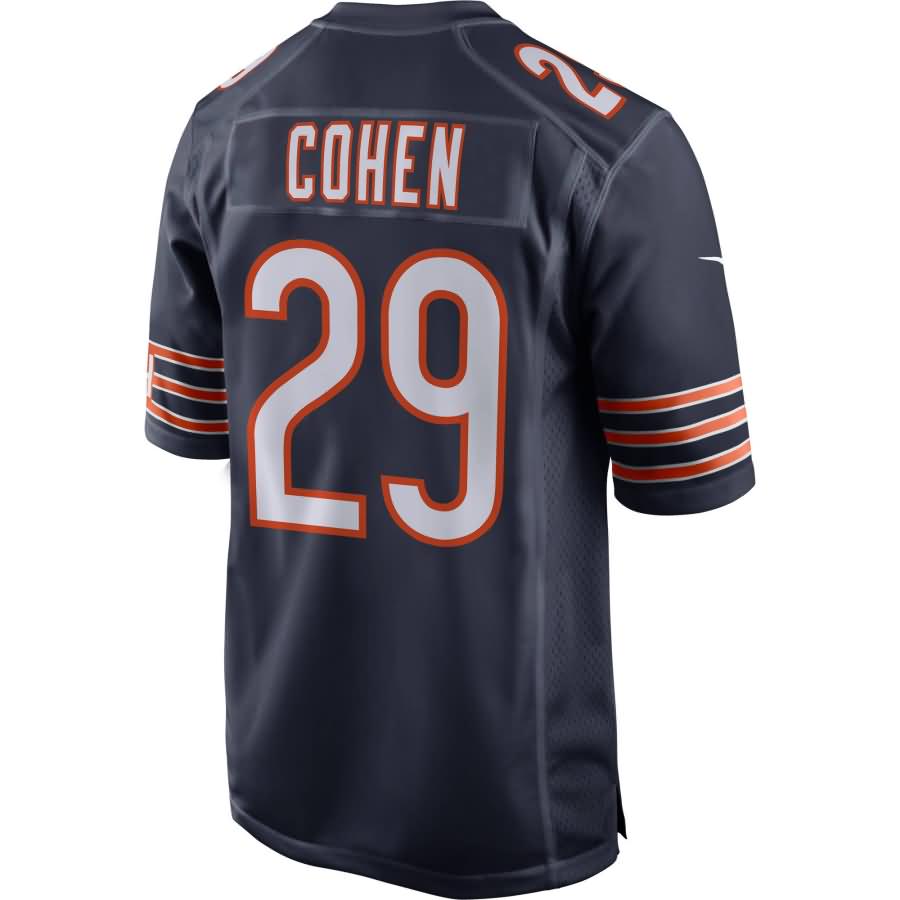Tarik Cohen Chicago Bears Nfl Draft Game Jersey - Navy