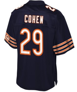 Tarik Cohen Chicago Bears Nfl Pro Line Player Jersey - Navy