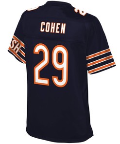 Tarik Cohen Chicago Bears Nfl Pro Line Womens Player Jersey - Navy
