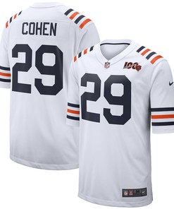 Tarik Cohen Chicago Bears Nike 2019 100th Season Alternate Classic Player Game Jersey - White