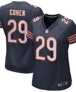 Tarik Cohen Chicago Bears Womens Game Jersey - Navy Nfl