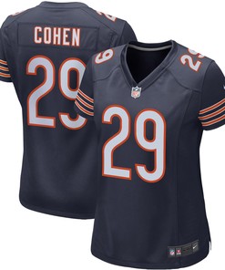 Tarik Cohen Chicago Bears Womens Game Player Jersey - Navy Nfl