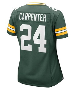 Tariq Carpenter Green Bay Packers Women's Player Game Jersey - Green