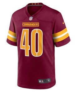 Tariq Castro-Fields Washington Commanders Game Player Jersey - Burgundy