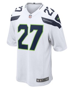 Tariq Woolen Seattle Seahawks Game Player Jersey - White
