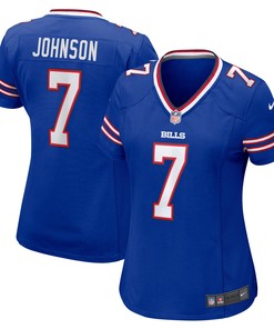 Taron Johnson Buffalo Bills Womens Game Player Jersey - Royal Nfl