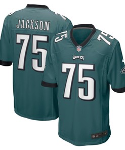 Tarron Jackson Philadelphia Eagles Game Jersey - Midnight Green Nfl