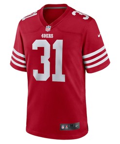 Tashaun Gipson Sr. 31 San Francisco 49ers Home Game Player Jersey - Scarlet