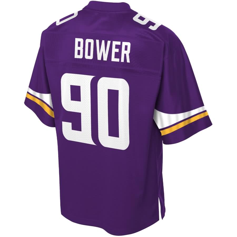 Tashawn Bower Minnesota Vikings Nfl Pro Line Team Color Player Jersey - Purple