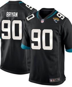 Taven Bryan Jacksonville Jaguars 2018 Nfl Draft First Round Pick Game Jersey - Black