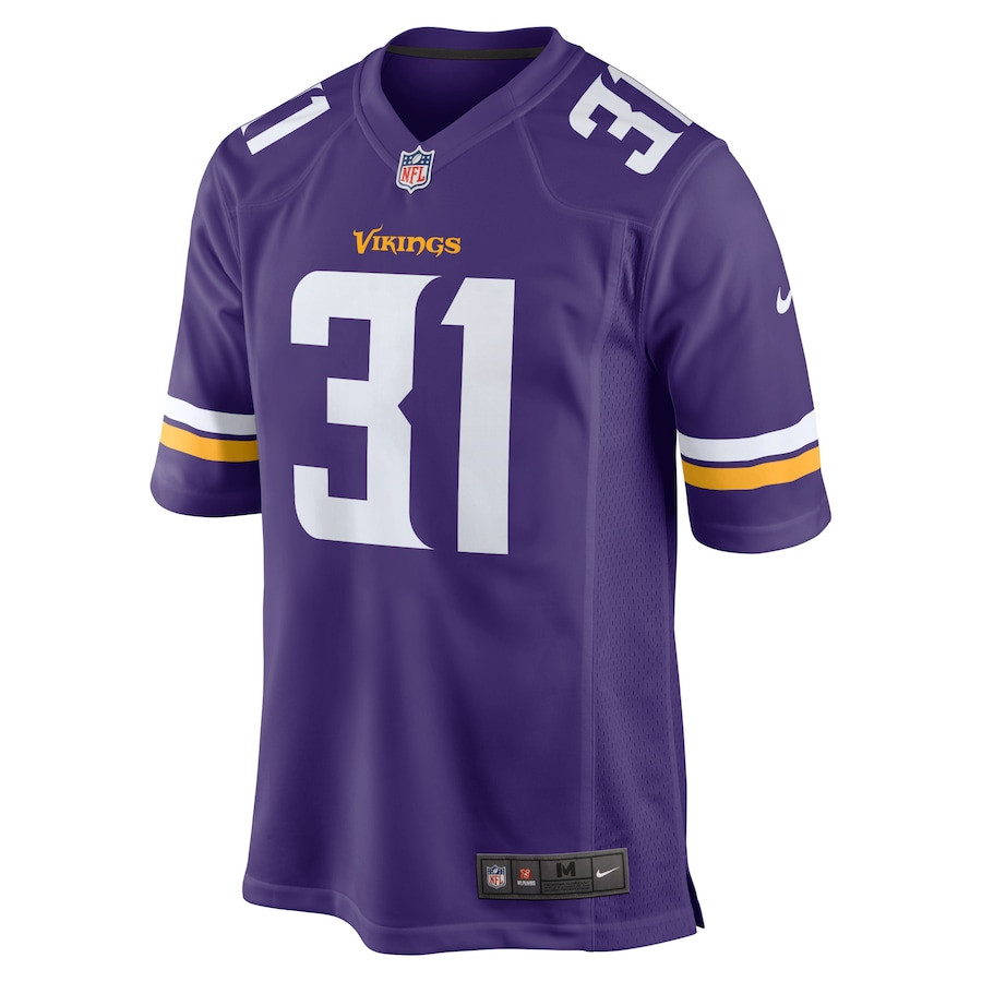 Tay Gowan 31 Minnesota Vikings Home Game Player Jersey - Purple
