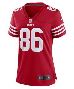 Tay Martin 86 San Francisco 49ers Women's Home Game Player Jersey - Scarlet