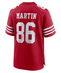 Tay Martin San 86 Francisco 49ers Home Game Player Jersey - Scarlet