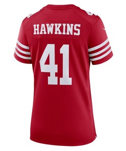Tayler Hawkins San Francisco 49ers Women's Game Player Jersey - Scarlet
