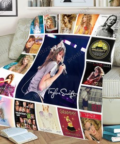 Taylor Alison Swift American Singer Album Covers Blanket