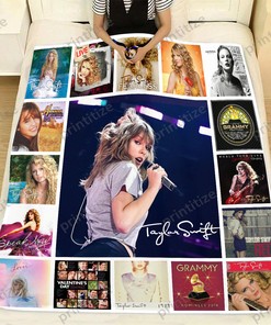Taylor Alison Swift American Singer Album Covers Blanket