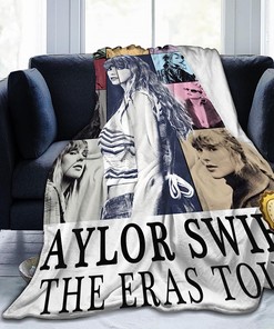Taylor ERAS Tour Swift Blanket for Bedroom Sofa