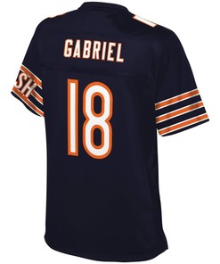 Taylor Gabriel Chicago Bears Nfl Pro Line Womens Team Color Player Jersey - Navy