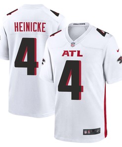 Taylor Heinicke 4 Atlanta Falcons Men Game Jersey - White
