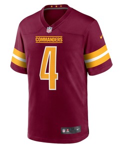 Taylor Heinicke Washington Commanders Player Game Jersey - Burgundy
