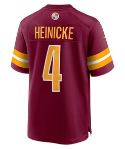 Taylor Heinicke Washington Commanders Player Game Jersey - Burgundy