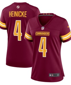 Taylor Heinicke Washington Commanders Womens Player Game Jersey - Burgundy Nfl