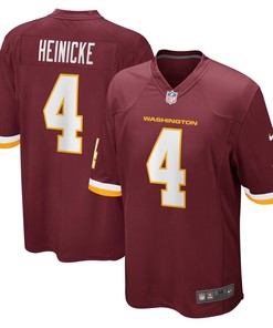 Taylor Heinicke Washington Football Team Game Jersey Burgundy Nfl