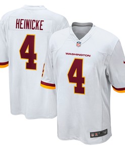Taylor Heinicke Washington Football Team Game Jersey - White Nfl