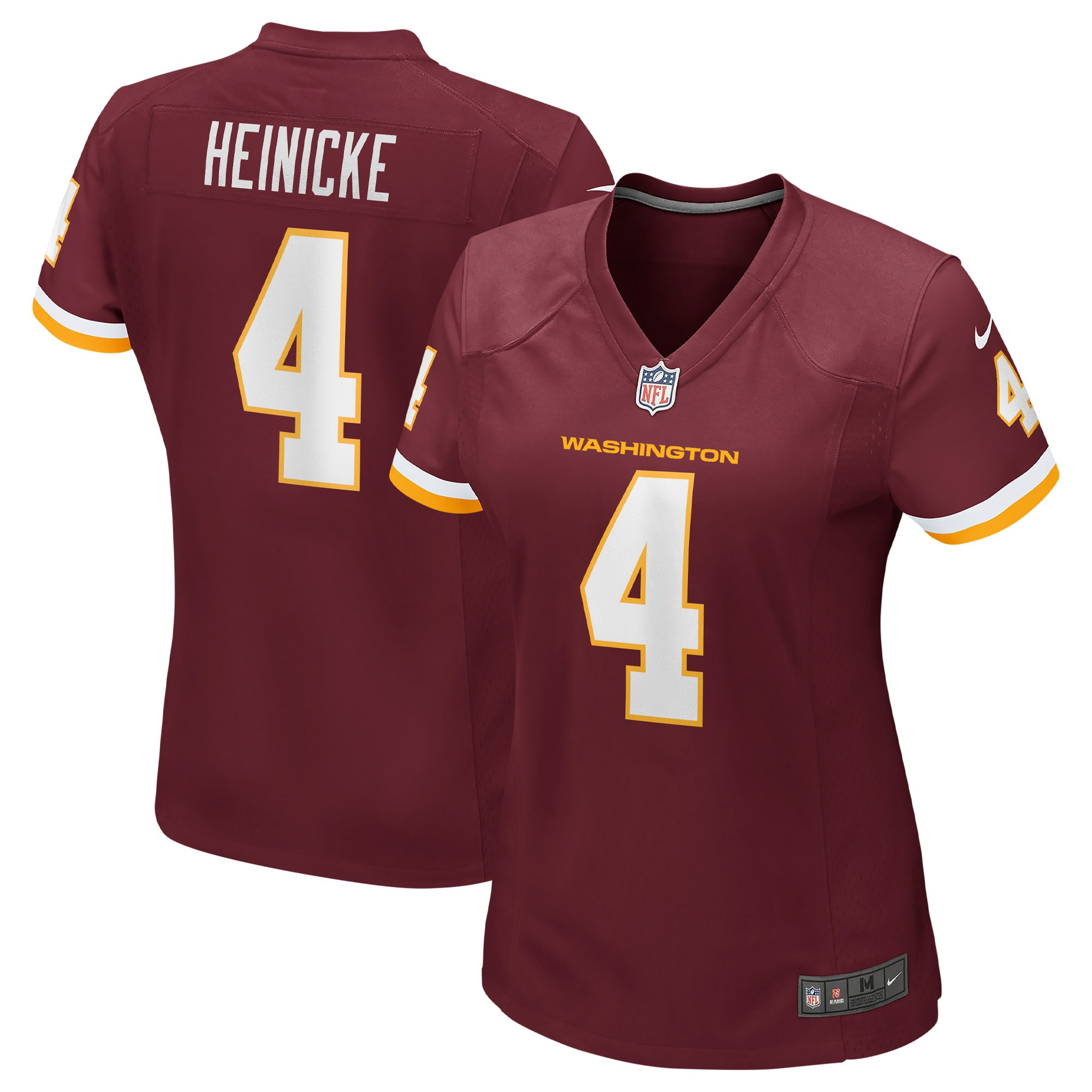 Taylor Heinicke Washington Football Team Womens Game Jersey - Burgundy Nfl
