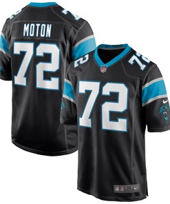 Taylor Moton Carolina Panthers Game Jersey - Black Nfl