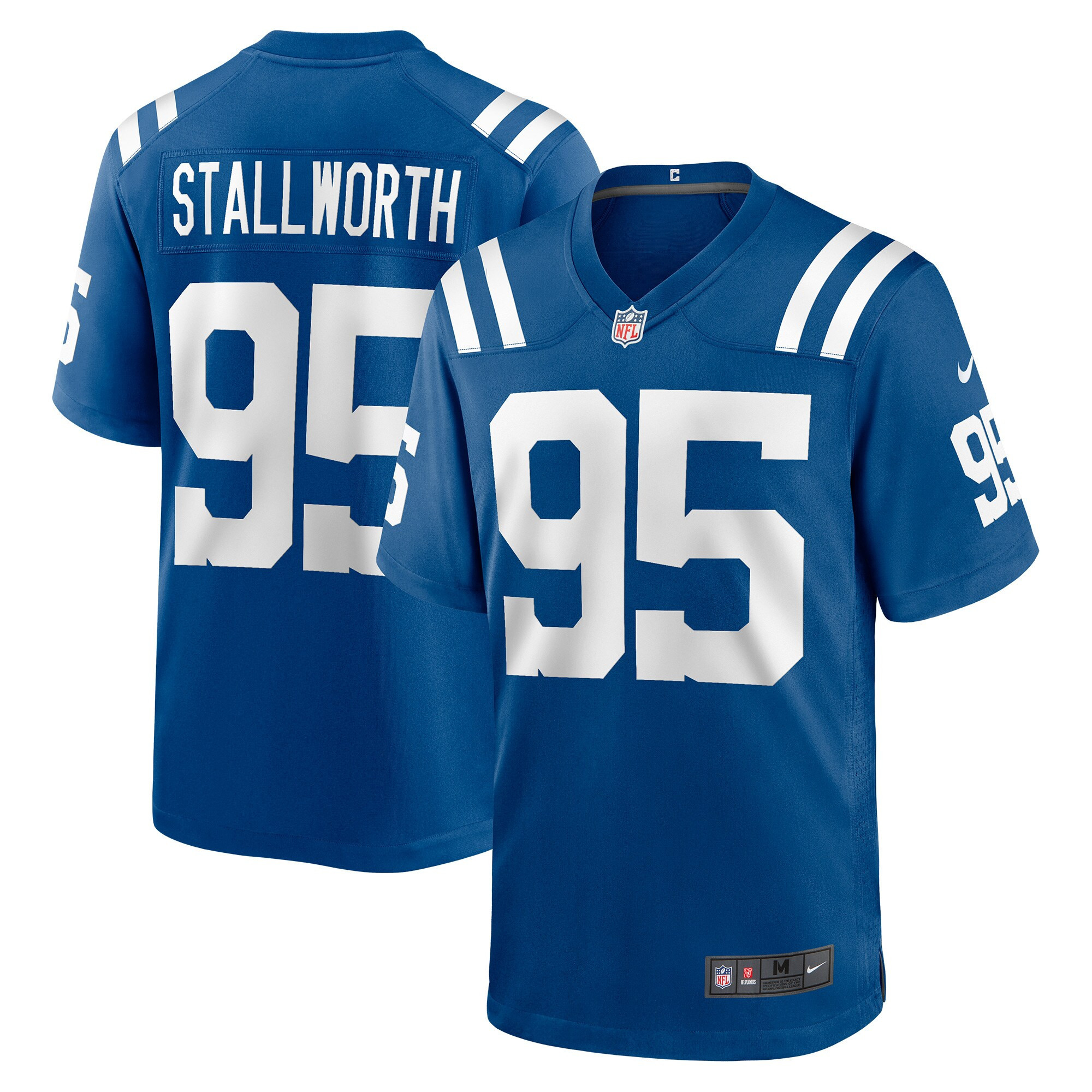 Taylor Stallworth Indianapolis Colts Game Player Jersey - Royal Nfl