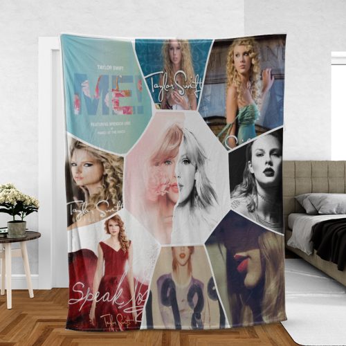 Taylor Swift Albums Covers Fan Gift, Taylor Swift Signature Gift, Taylor Swift Blanket