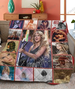 Taylor Swift Quilt Blanket Gift For Swfities