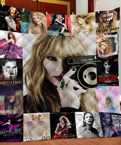 Taylor Swift Quilt Blanket for Bed / Sofa