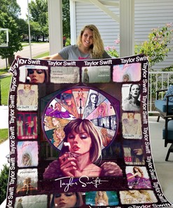 Taylor Swift The Eras Tour Sherpa Fleece Blanket & Quilt Ver 4
