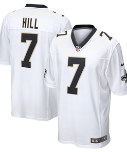 Taysom Hill New Orleans Saints Game Jersey - White Nfl