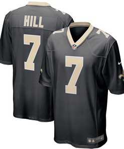 Taysom Hill New Orleans Saints Game Player Jersey Black Nfl