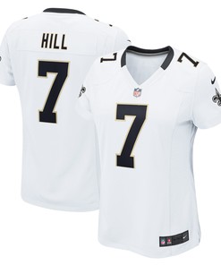 Taysom Hill New Orleans Saints Womens Game Jersey - White Nfl