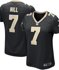 Taysom Hill New Orleans Saints Womens Game Player Jersey Black Nfl
