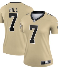 Taysom Hill New Orleans Saints Womens Inverted Legend Jersey - Gold Nfl