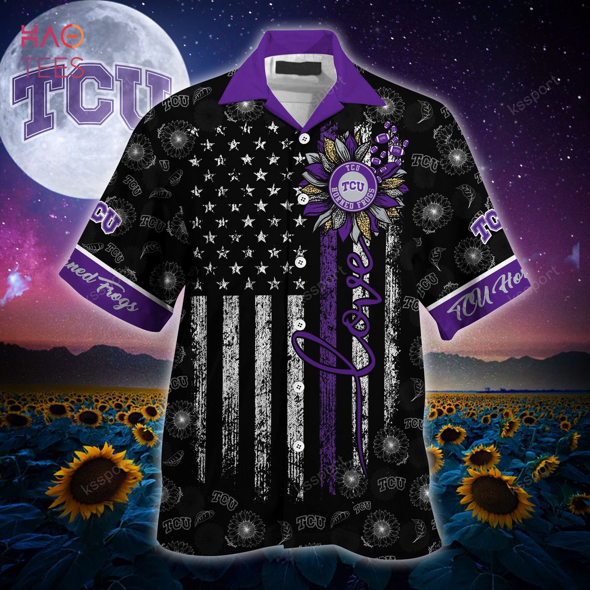 Tcu Horned Frogs Hawaiian Shirt
