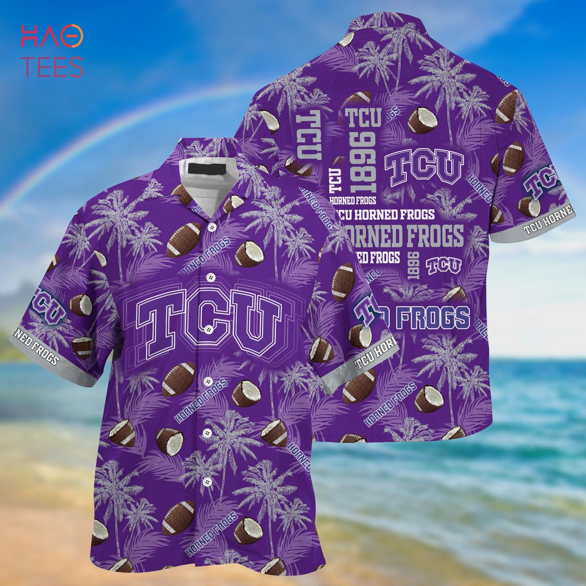 Tcu Horned Frogs Hawaiian Shirt, New Gift for Summer Ver 2