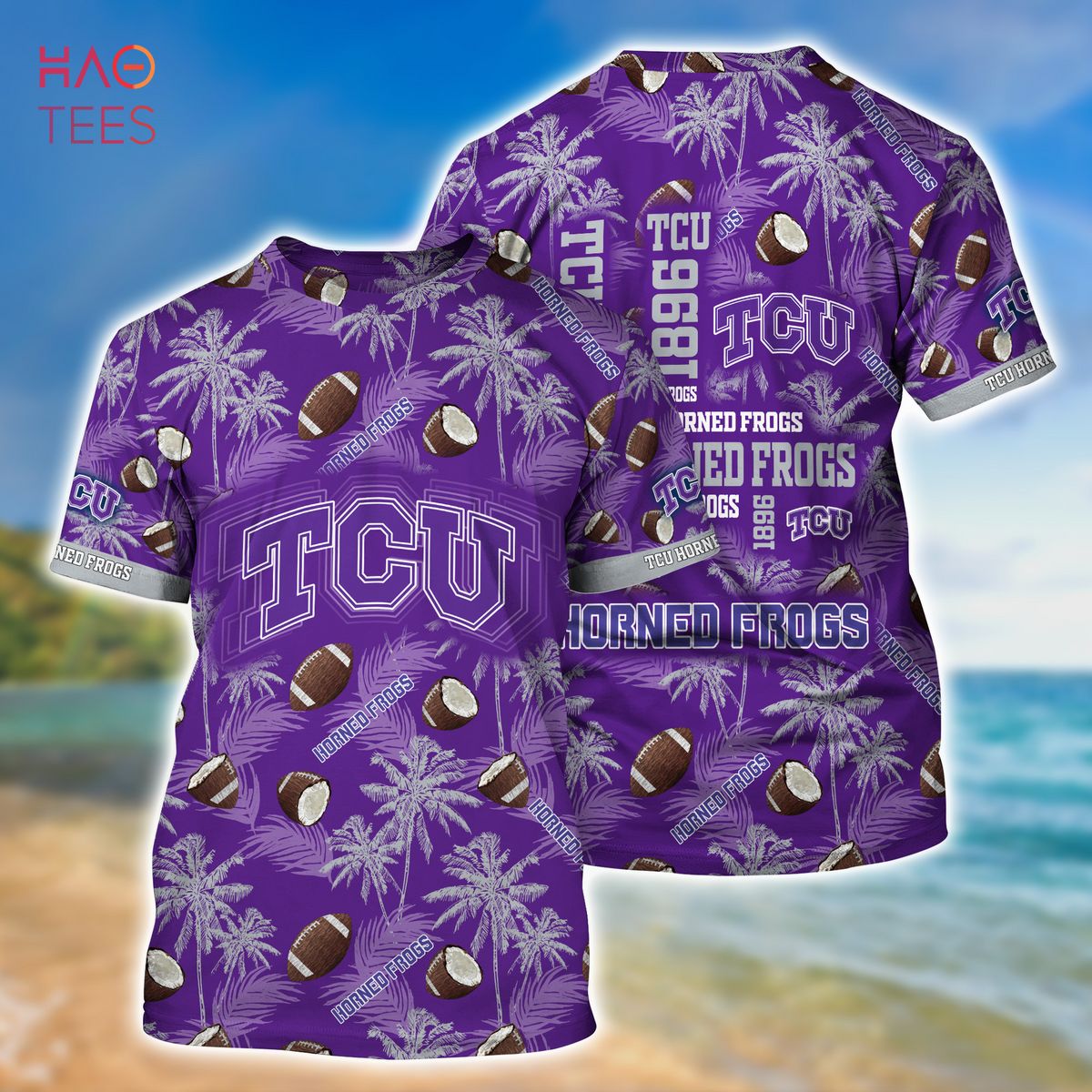 Tcu Horned Frogs Hawaiian Shirt, New Gift for Summer Ver 2