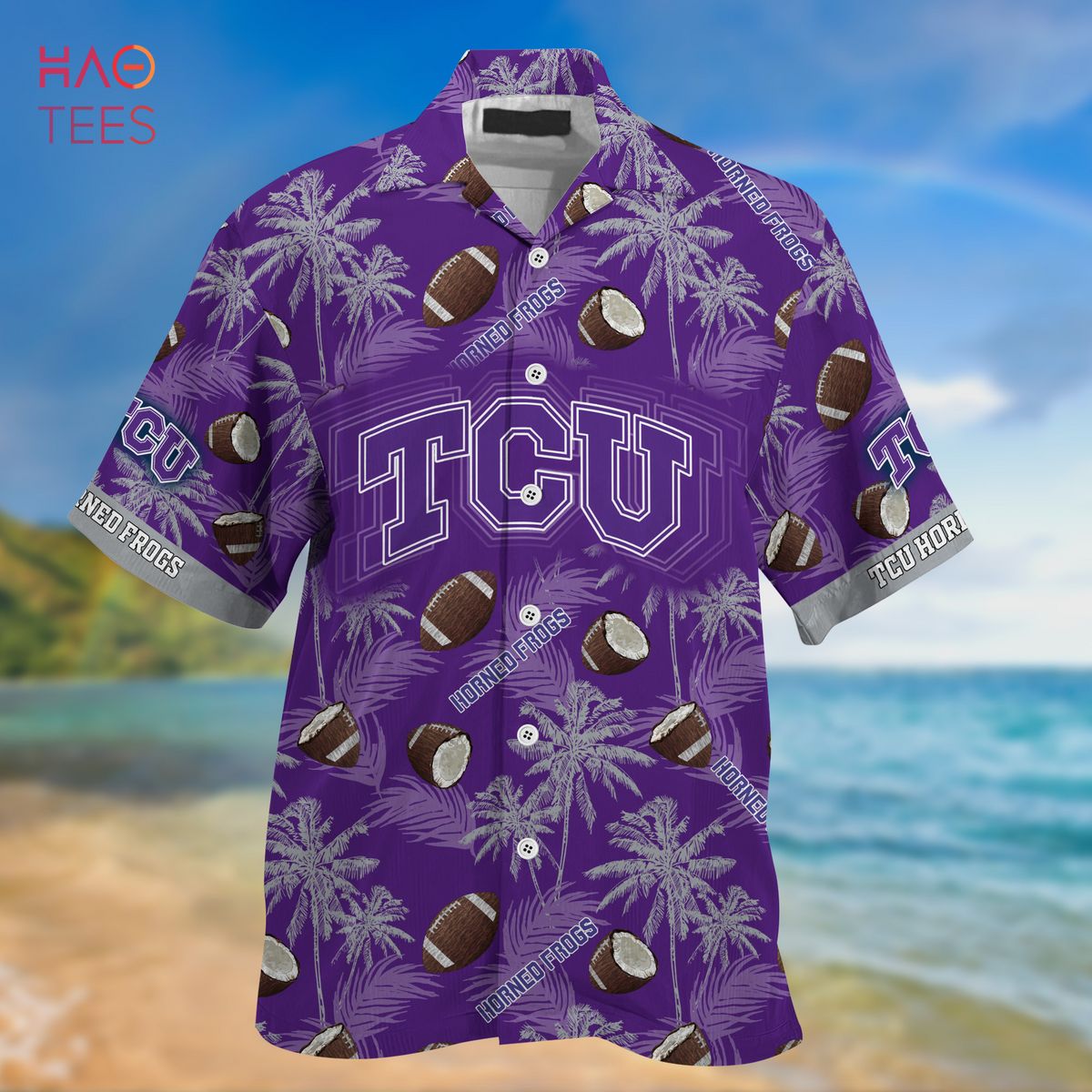 Tcu Horned Frogs Hawaiian Shirt, New Gift for Summer Ver 2