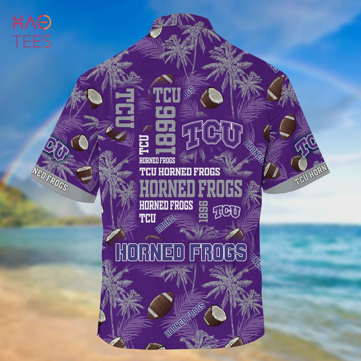 Tcu Horned Frogs Hawaiian Shirt, New Gift for Summer Ver 2