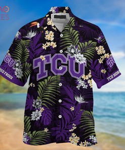 Tcu Horned Frogs Summer Hawaiian Shirts, With Tropical Patterns for Fans