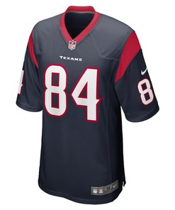 Teagan Quitoriano Houston Texans Game Player Jersey - Navy