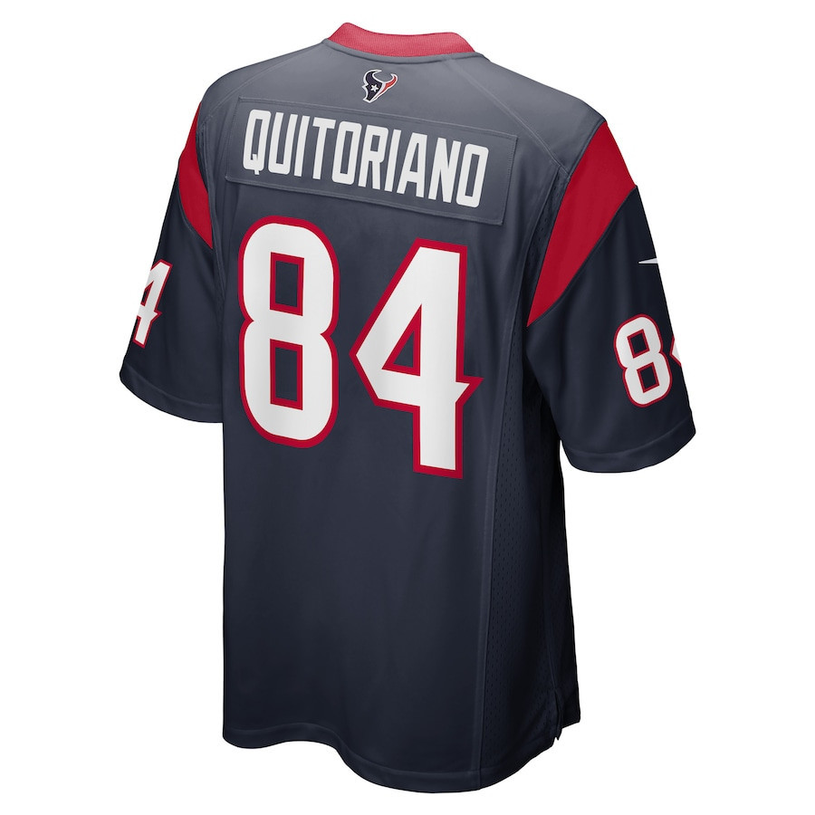 Teagan Quitoriano Houston Texans Game Player Jersey - Navy
