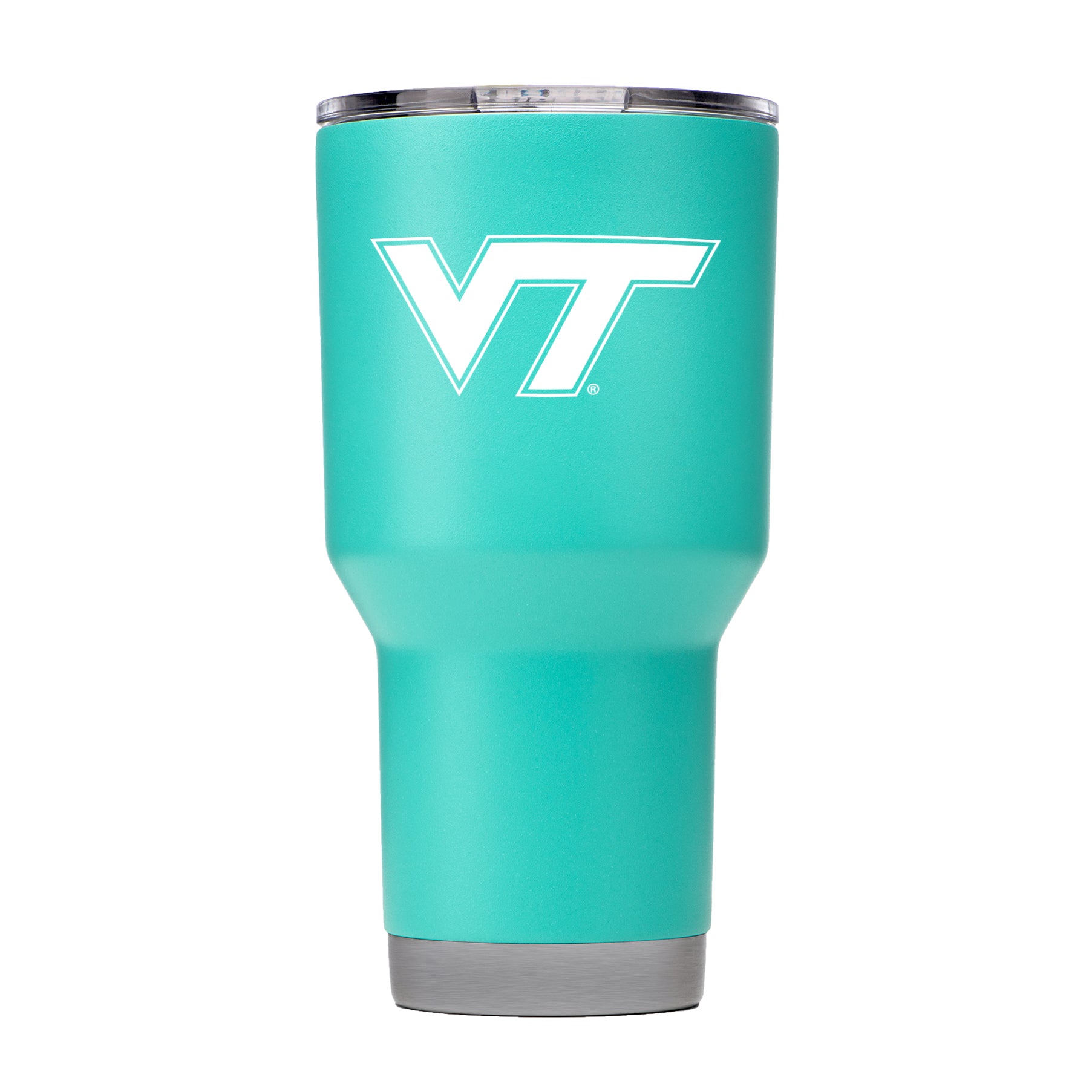 Teal Virginia Tech Tumbler - Ideal for Tech Fans